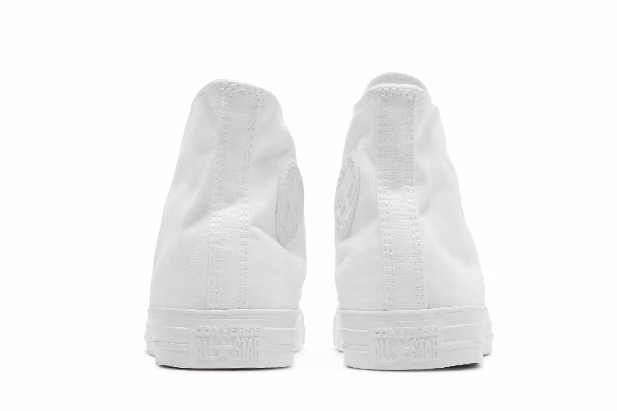 Converse Chuck Taylor All Star High White Monochrome, view 7