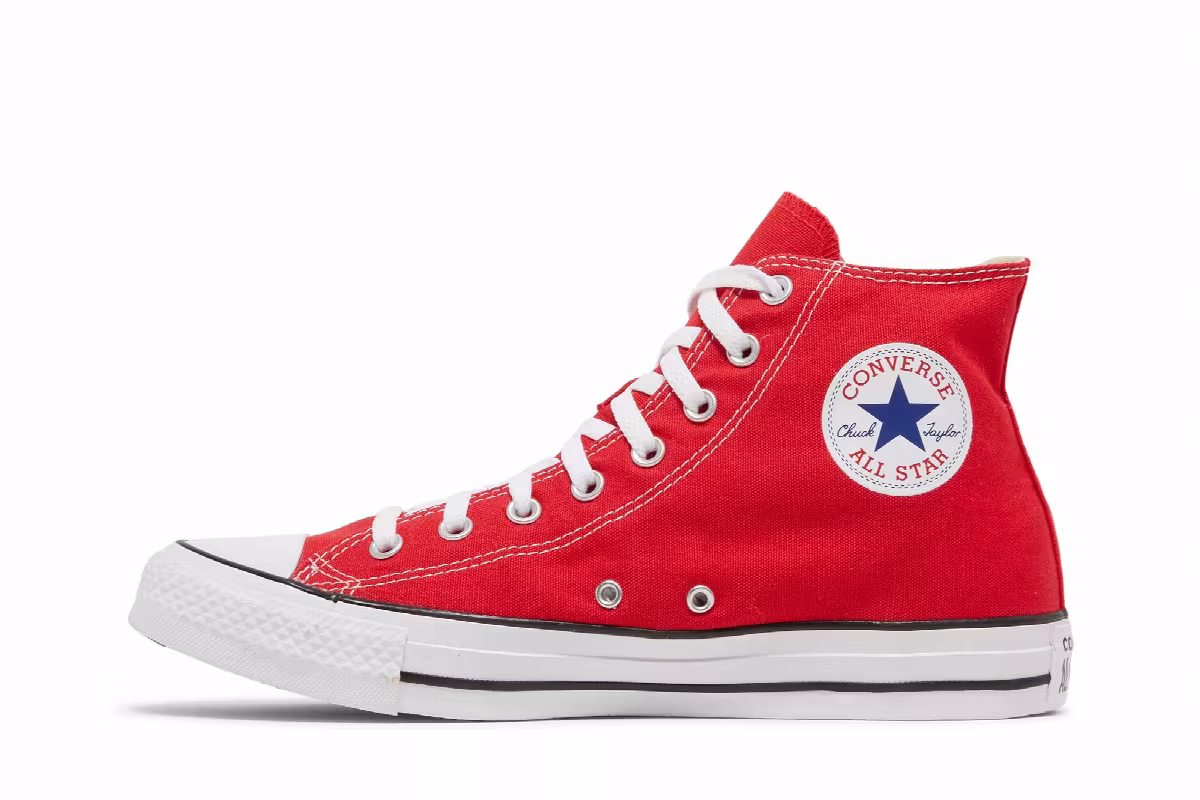 Converse Chuck Taylor All Star Hi Red, view 4