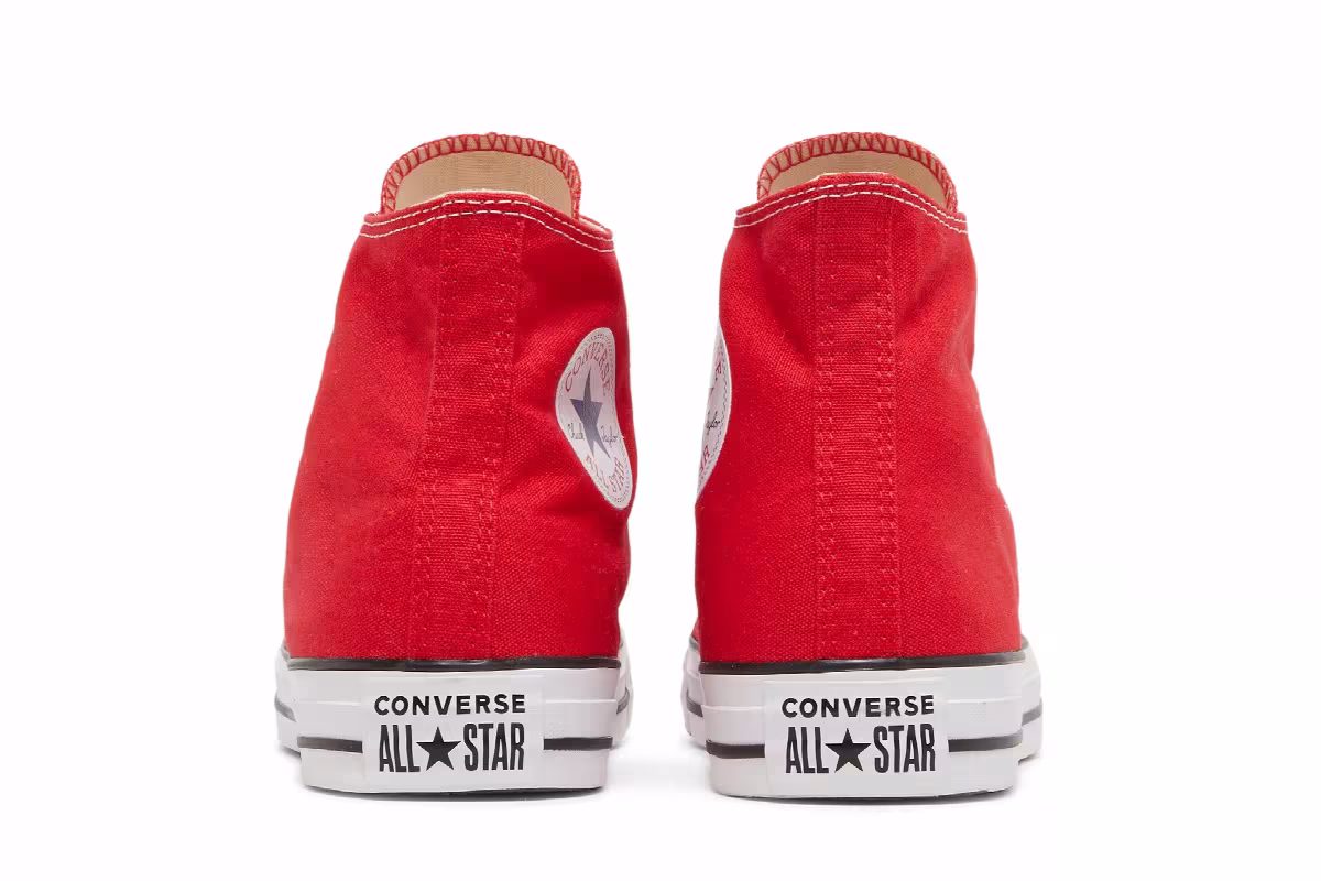 Converse Chuck Taylor All Star Hi Red, view 7