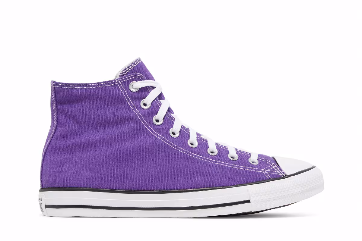 Converse Chuck Taylor All Star High Electric Purple, view 2