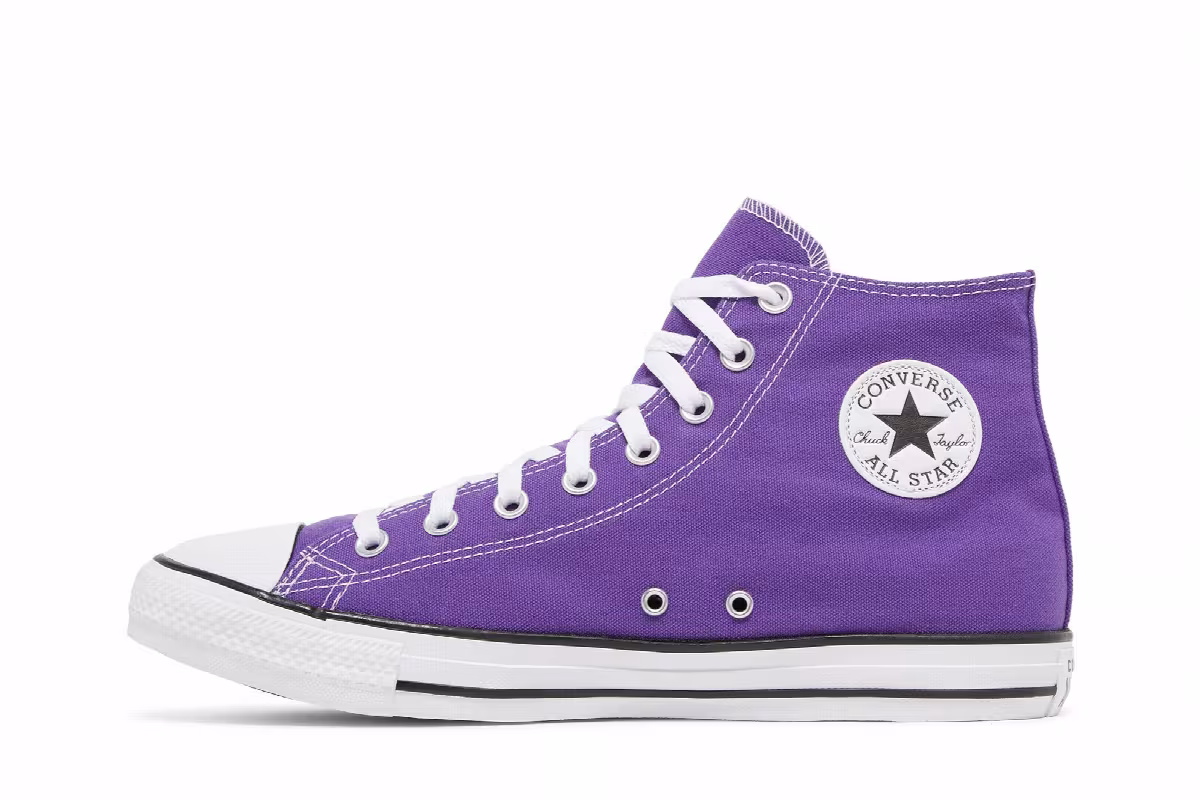 Converse Chuck Taylor All Star High Electric Purple, view 4