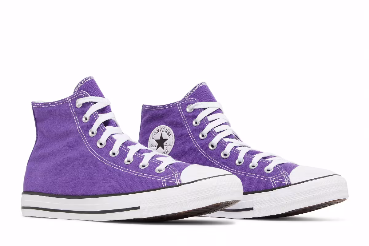 Converse Chuck Taylor All Star High Electric Purple, view 9