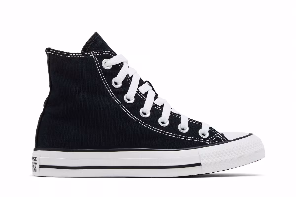 Converse Chuck Taylor All Star Hi Black, view 2