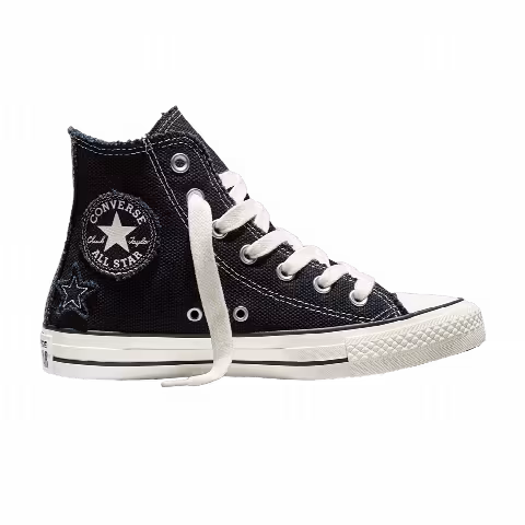 Converse Chuck Taylor All Star Distressed Stars 'Black Egret'