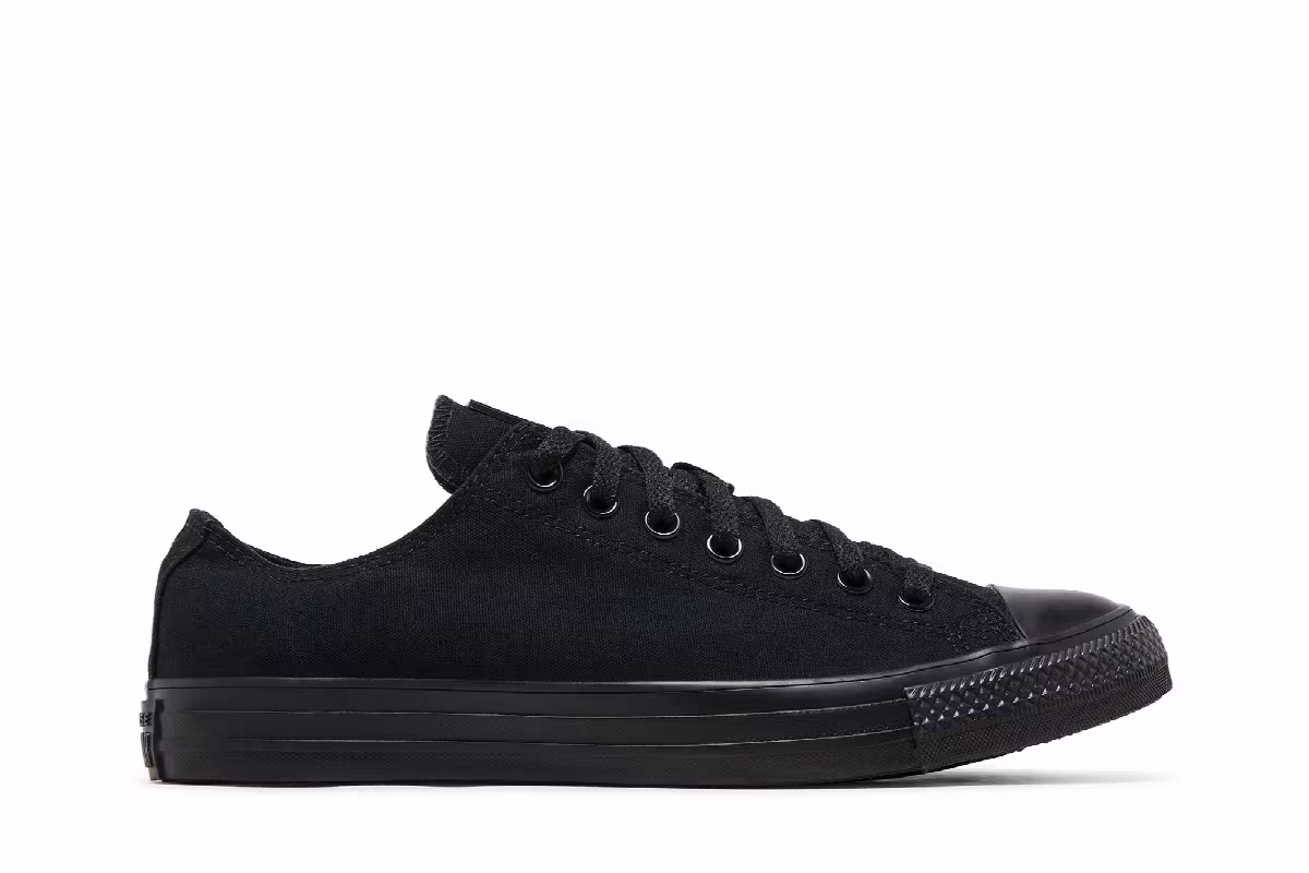 Converse Chuck Taylor All Star Ox All Black, view 2