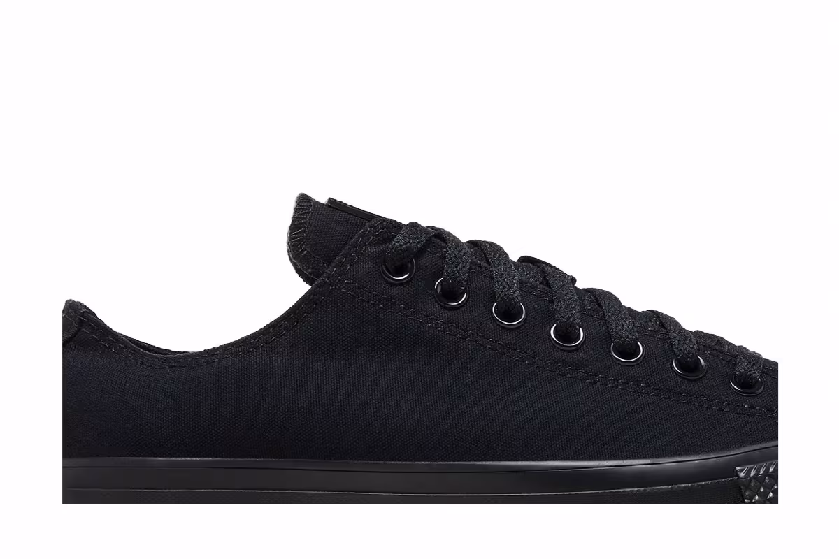 Converse Chuck Taylor All Star Ox All Black, view 3