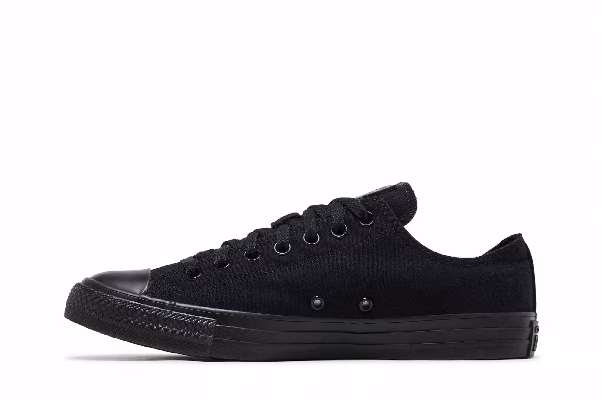 Converse Chuck Taylor All Star Ox All Black, view 4
