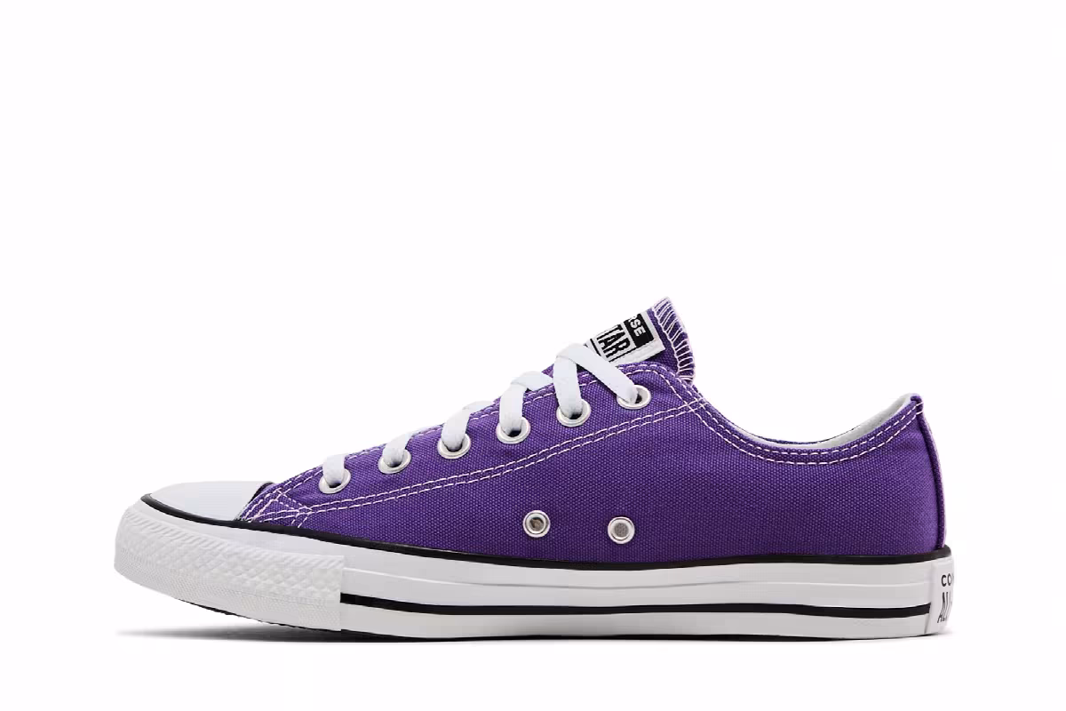 Converse Chuck Taylor All Star Low Electric Purple, view 4