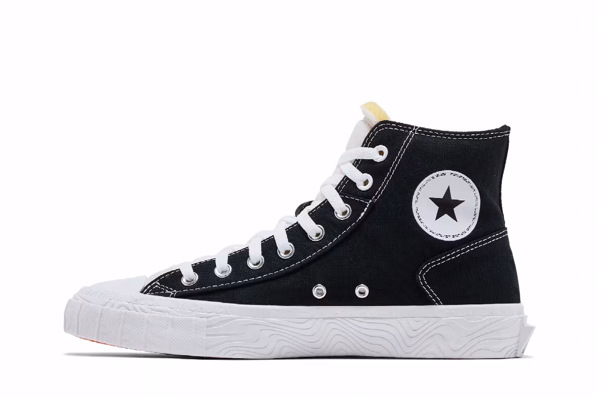 Converse Chuck Taylor All Star Canvas Boot Black, view 4