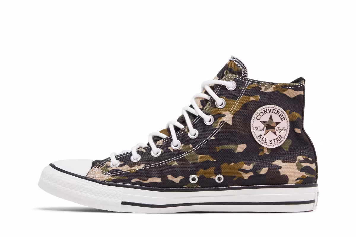 Converse Chuck Taylor All Star High Camo, view 4