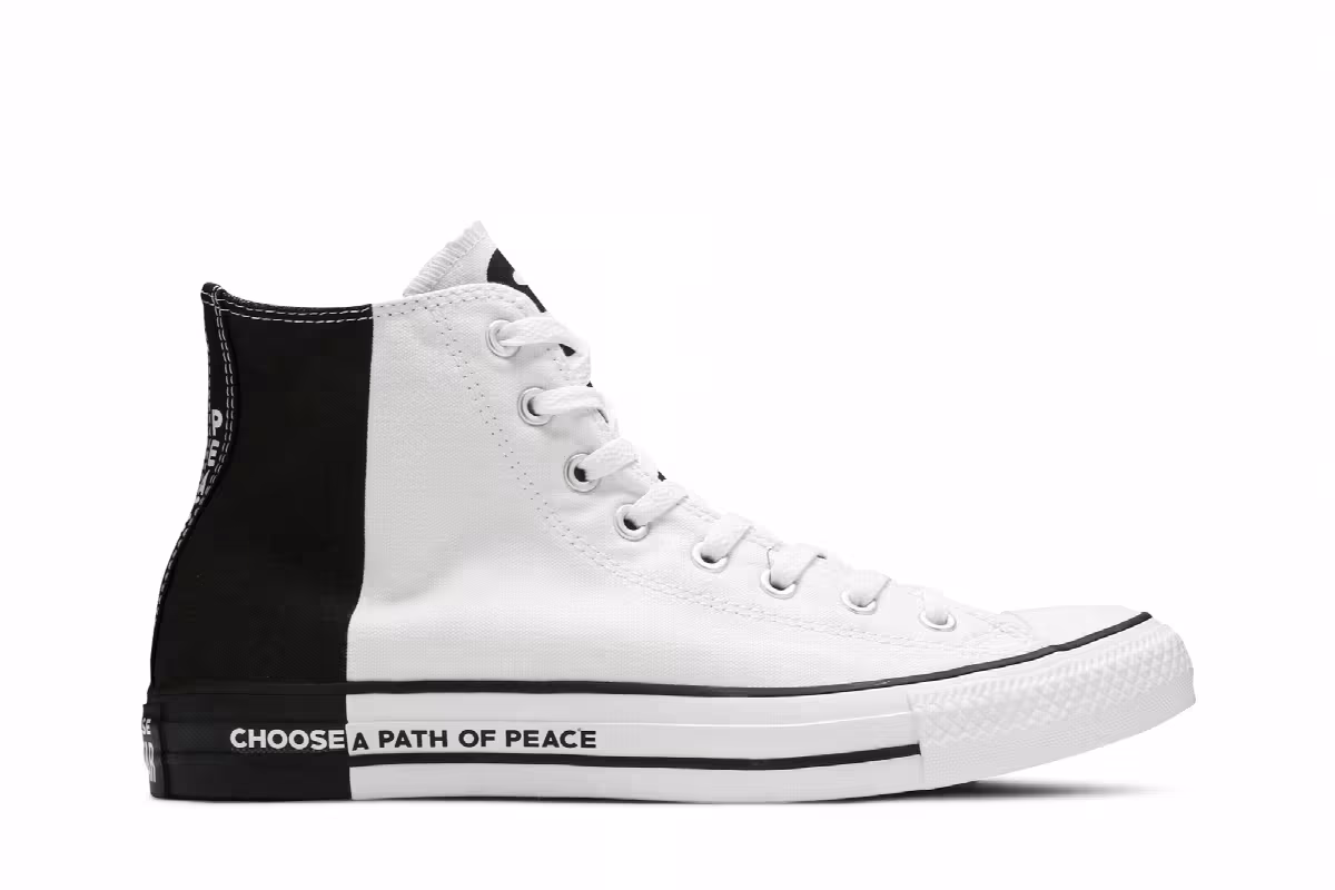 Converse Chuck Taylor All Star High Choose A Path Of Peace, view 2
