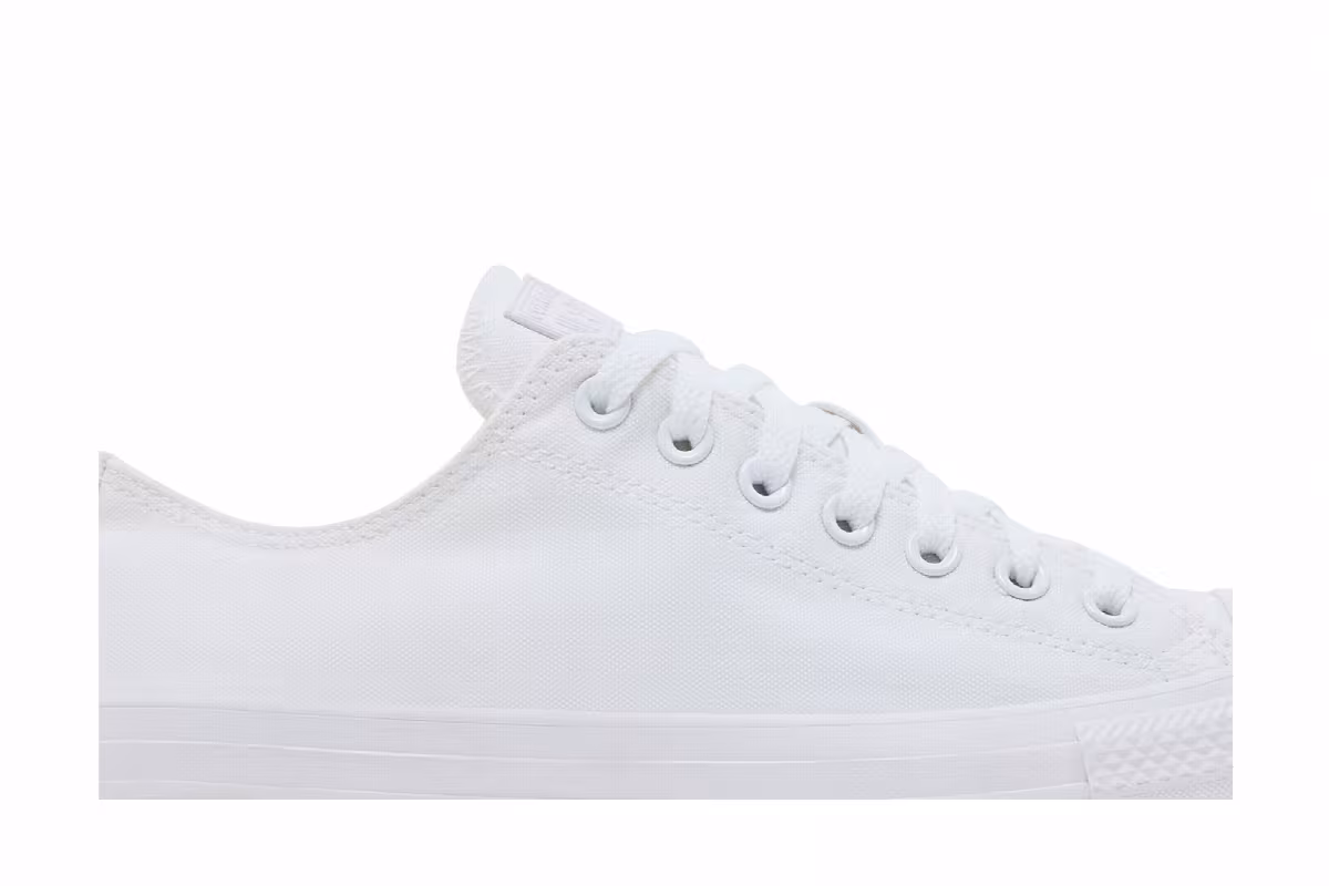 Converse Chuck Taylor All Star Low White Monochrome, view 3