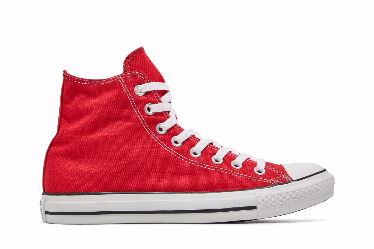 Converse Chuck Taylor All Star High Red, view 2