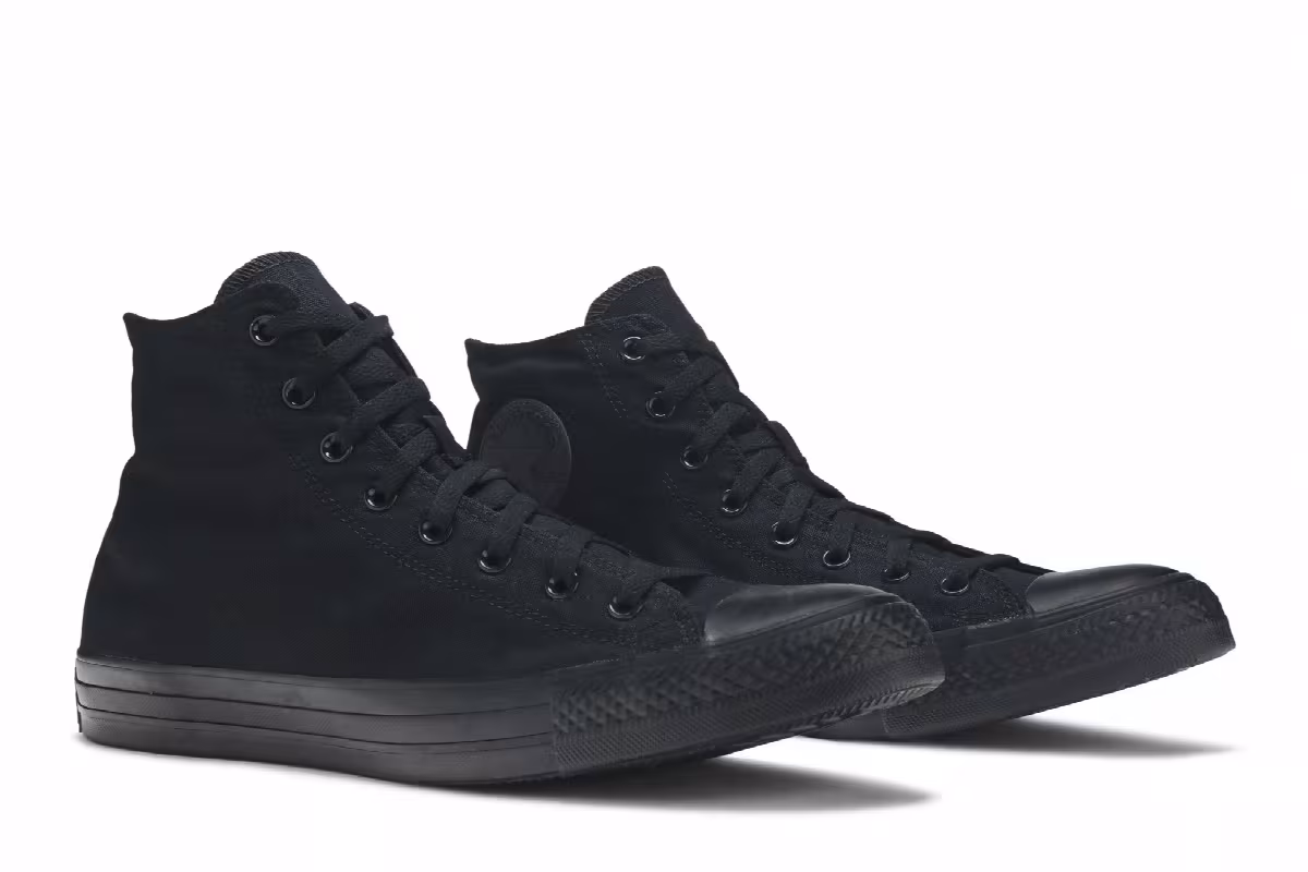 Converse Chuck Taylor All Star Hi All Black, view 9