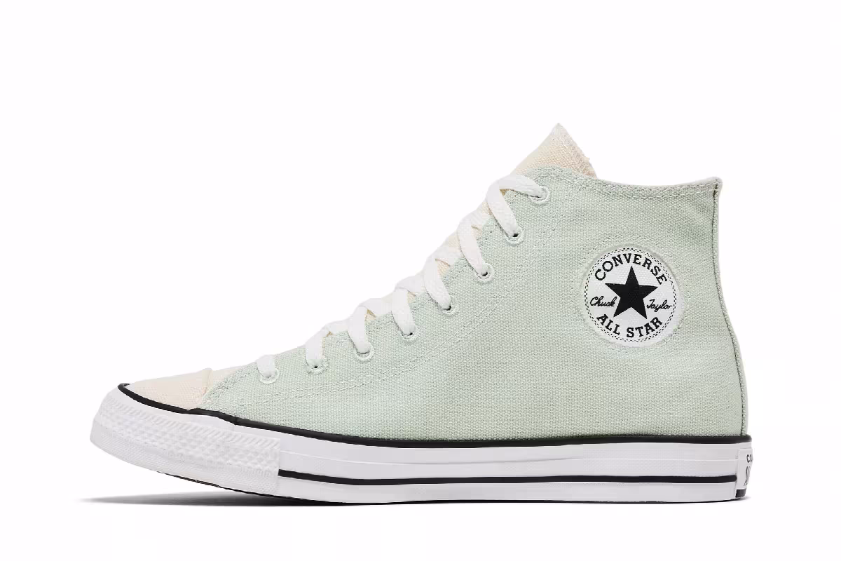 Converse Renew Cotton Chuck Taylor All Star High Green Oxide, view 4