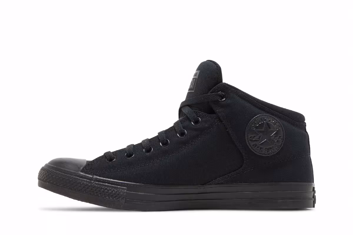 Converse Chuck Taylor High Street Hi Triple Black, view 4