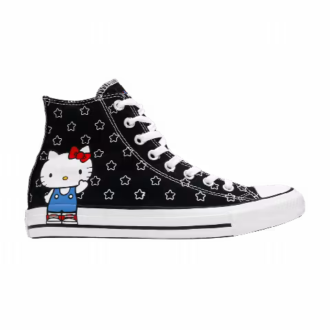 Hello Kitty x Converse Chuck Taylor All Star High 'Black'