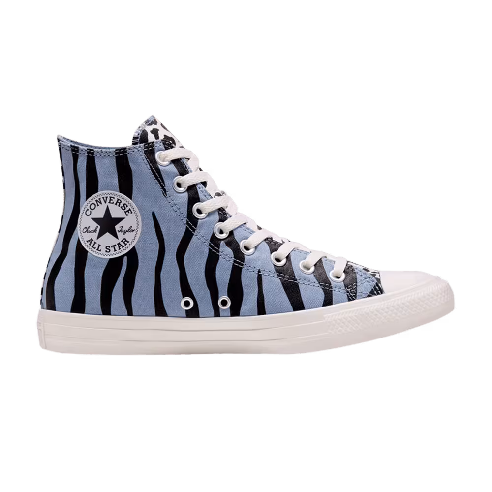 Converse Chuck Taylor All Star High Twisted Archive Print - Zebra