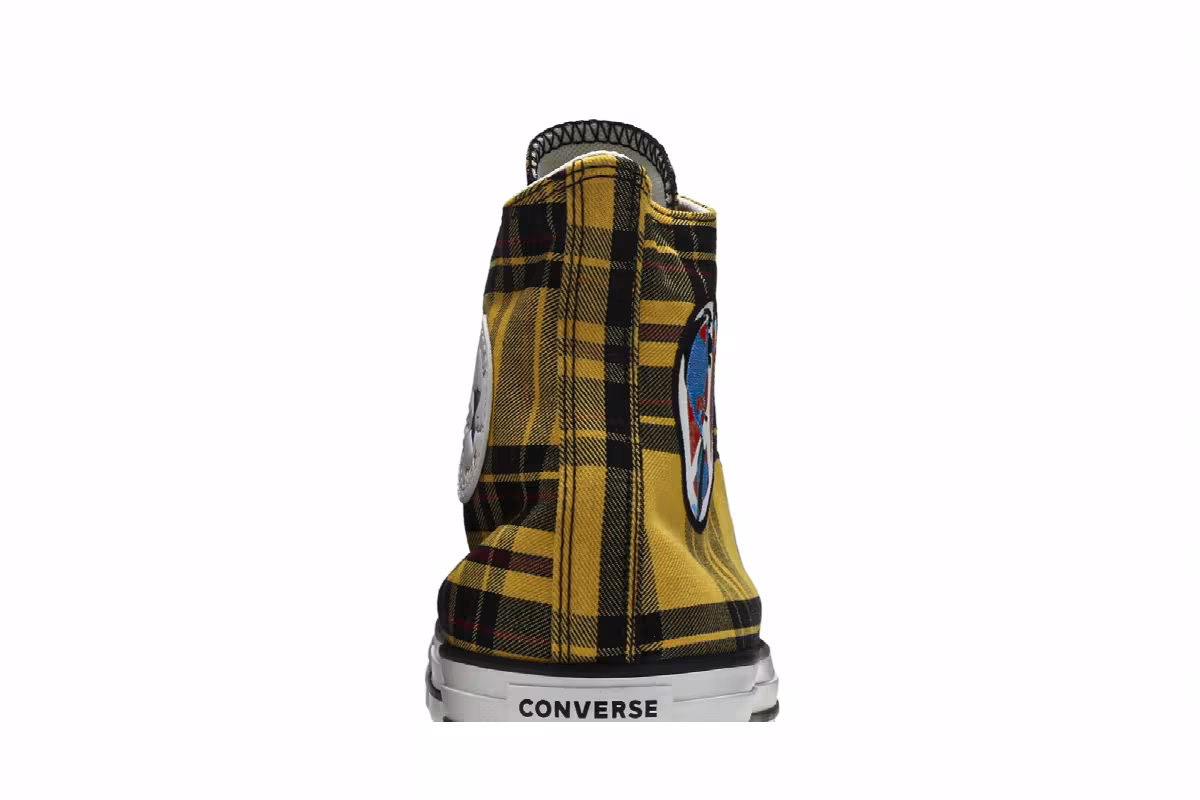 Converse Chuck Taylor All Star High Plaid Pack - World Peace, view 8
