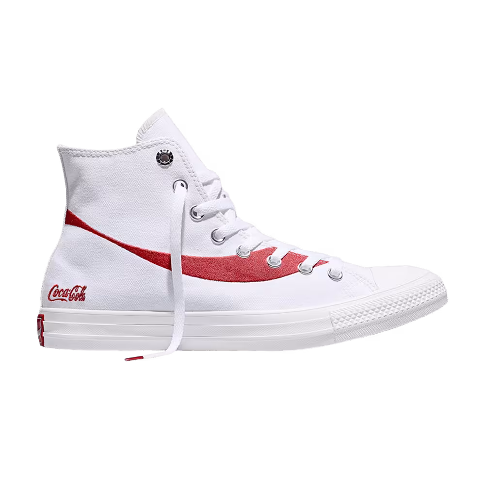 Coke Cola x Converse Chuck Taylor All Star HI White Red
