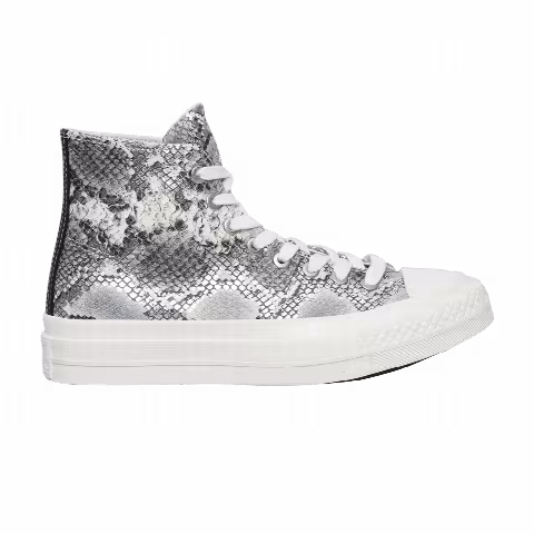 Converse Chuck Taylor All Star First String High 'Snakeskin Snow White Black'