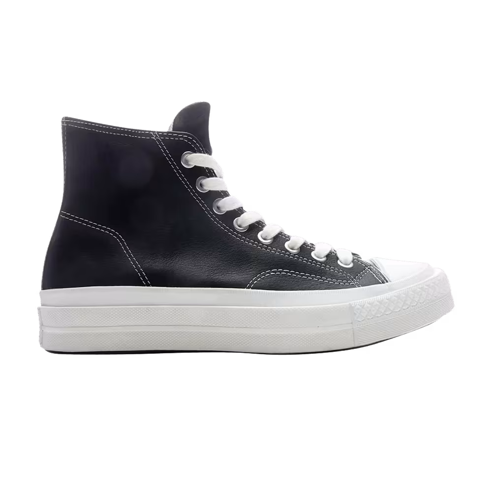 Converse Chuck Taylor All Star First String High Black Snow White