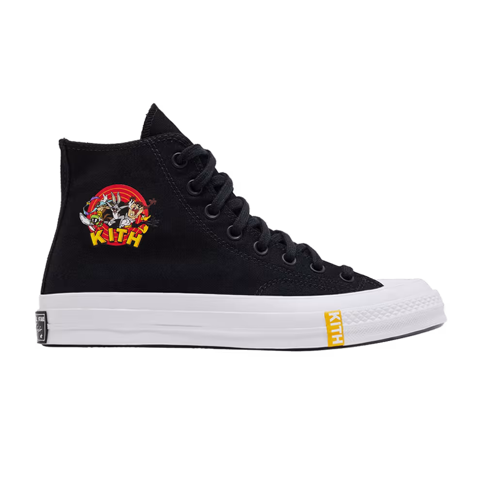 KITH x Looney Tunes x Converse Chuck Taylor All Star 1970 High Black