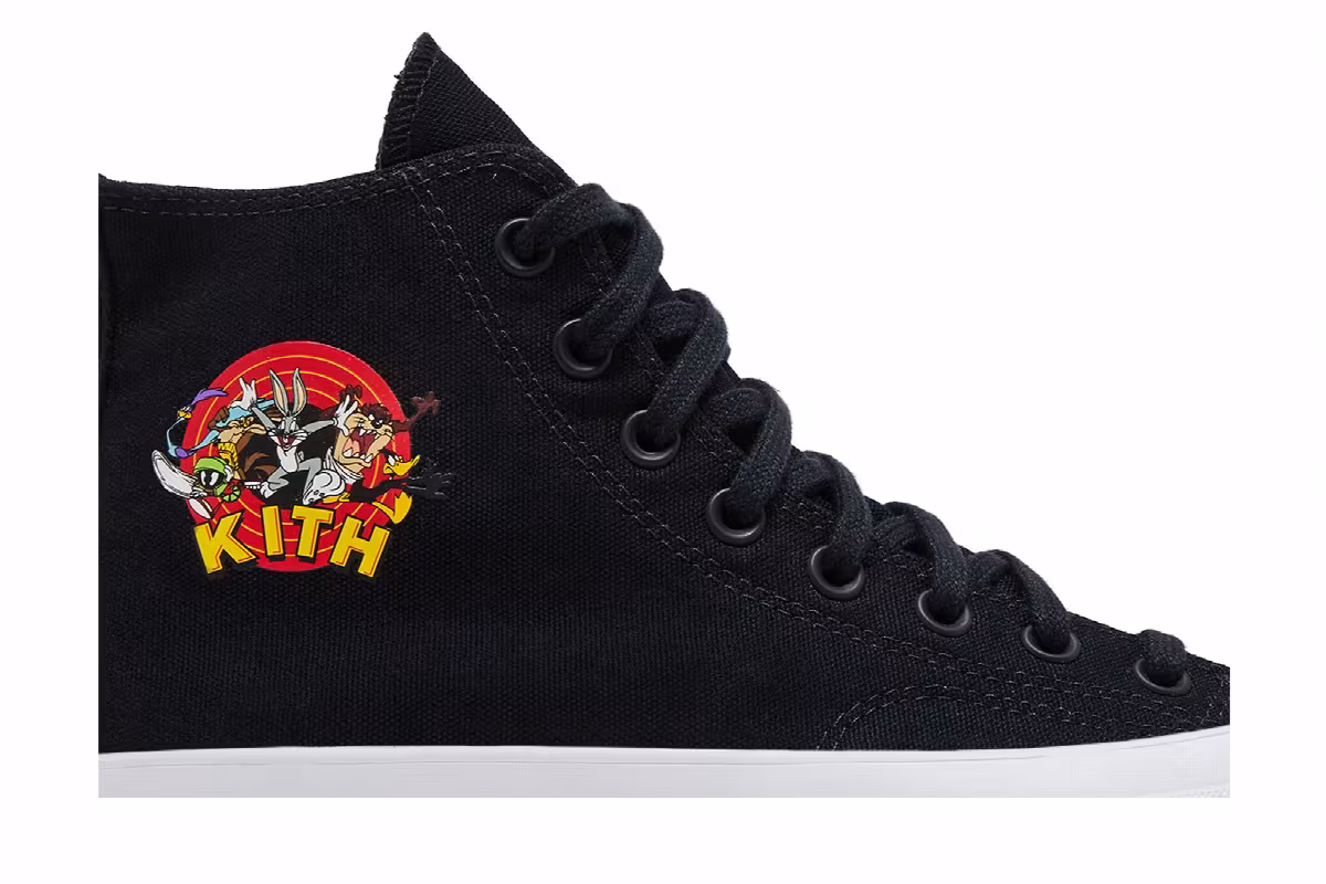 KITH x Looney Tunes x Converse Chuck Taylor All Star 1970 High Black, view 3