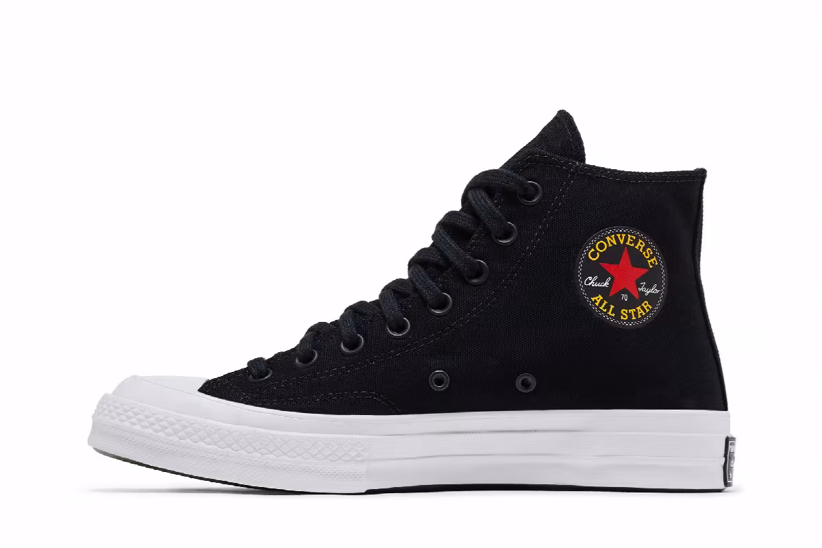KITH x Looney Tunes x Converse Chuck Taylor All Star 1970 High Black, view 4