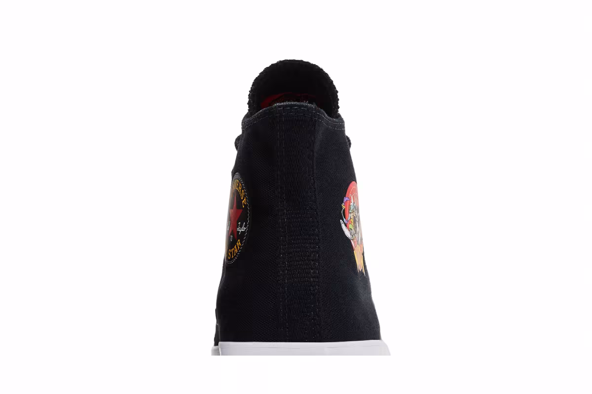 KITH x Looney Tunes x Converse Chuck Taylor All Star 1970 High Black, view 8