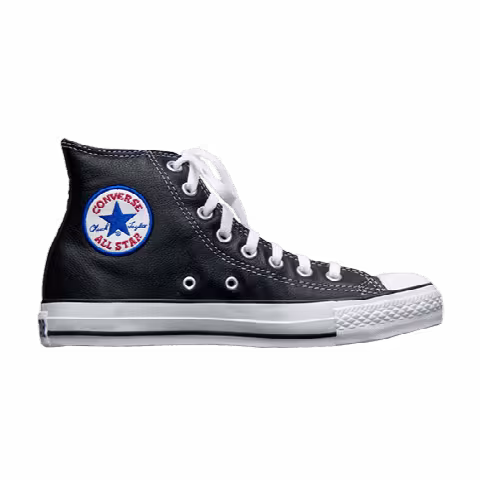 Converse Chuck Taylor All Star Leather Hi 'Black'