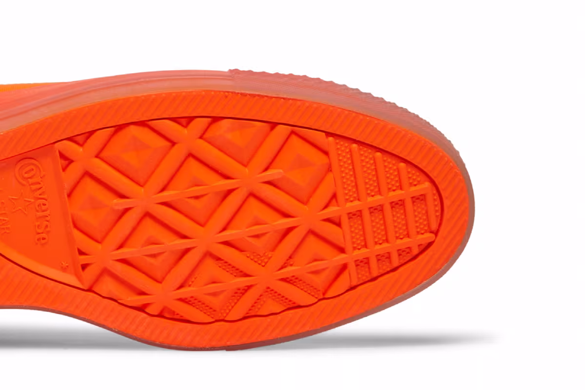 Converse Chuck Taylor All Star Buckle Up High Total Orange, view 6