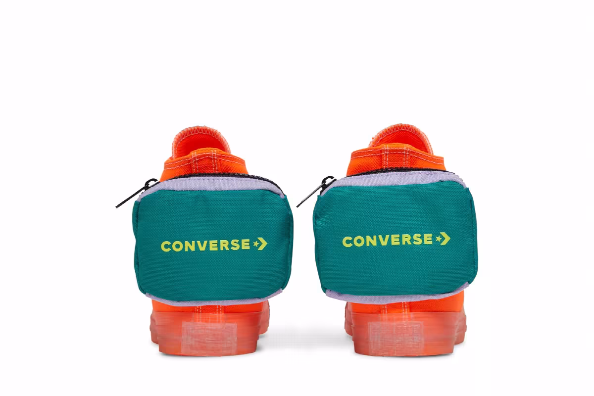 Converse Chuck Taylor All Star Buckle Up High Total Orange, view 7