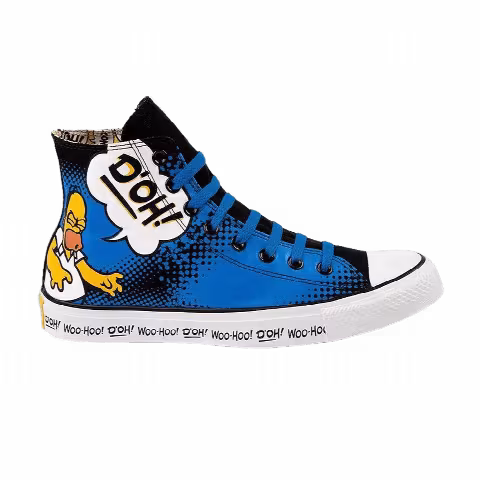The Simpsons x Converse Chuck Taylor All Star High 'Homer D'oh!'