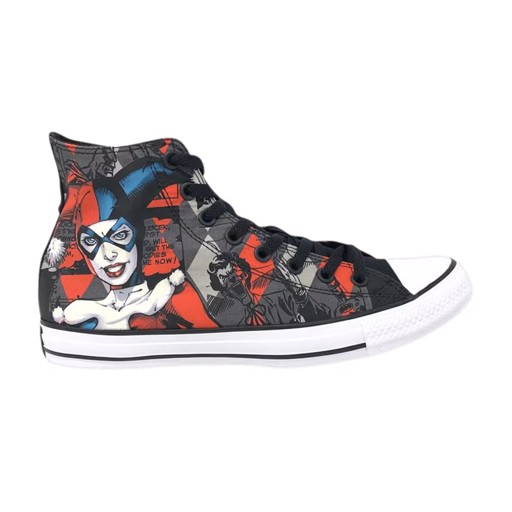 DC Comics x Converse Chuck Taylor All Star High Harley Quinn