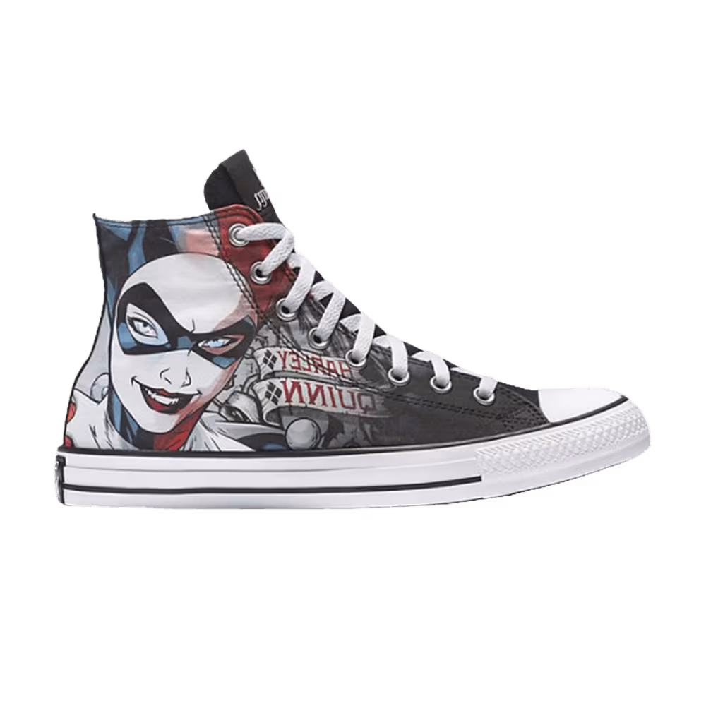 DC Comics x Converse Chuck Taylor All Star High Harley Quinn