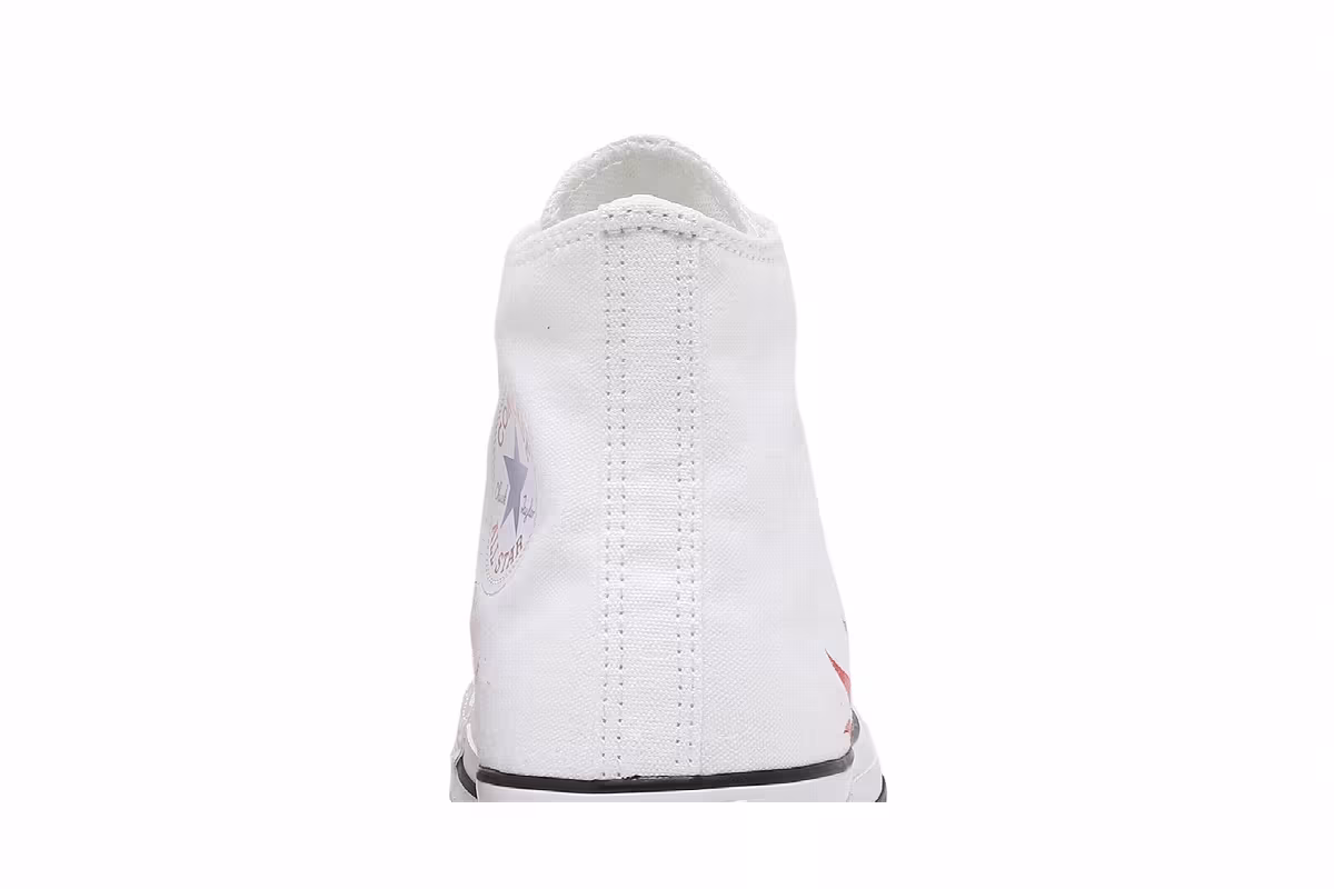 Converse Chuck Taylor All Star High Archive Print - White Flame, view 8