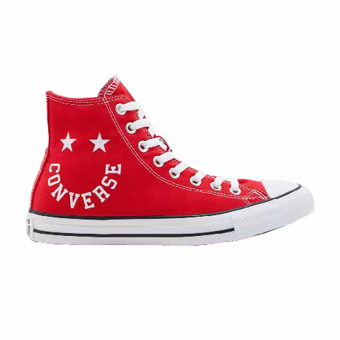 Converse Chuck Taylor All Star High 'Smiley - University Red'
