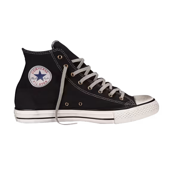 Converse Chuck Taylor All Star Well Worn Canvas Hi Black