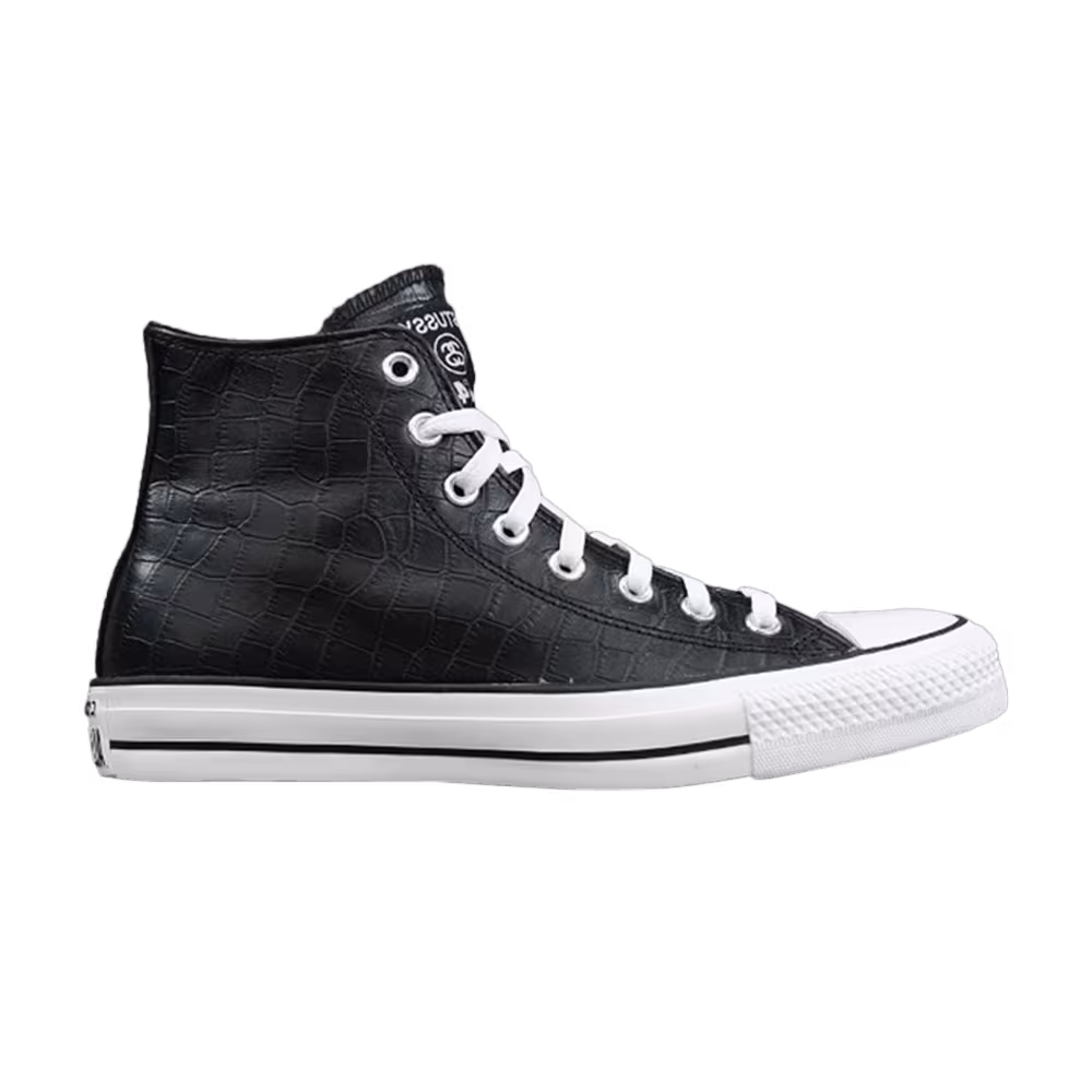 Stussy x Converse Chuck Taylor All Star Hi Black