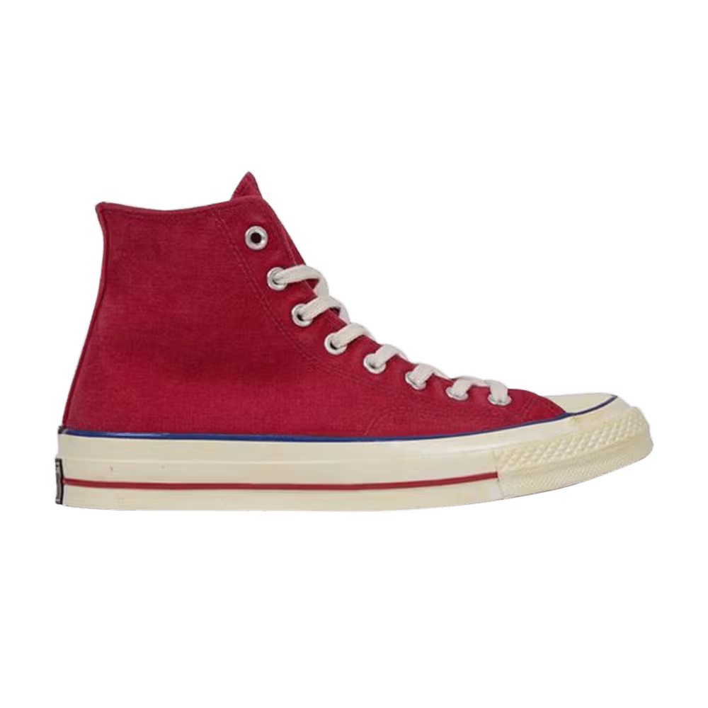 Converse Chuck 70 Hi Red Blue Rose