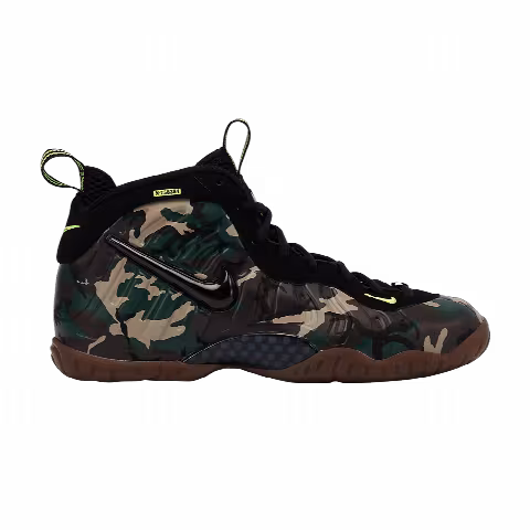 Nike Little Posite Pro PRM GS 'Green Camo'