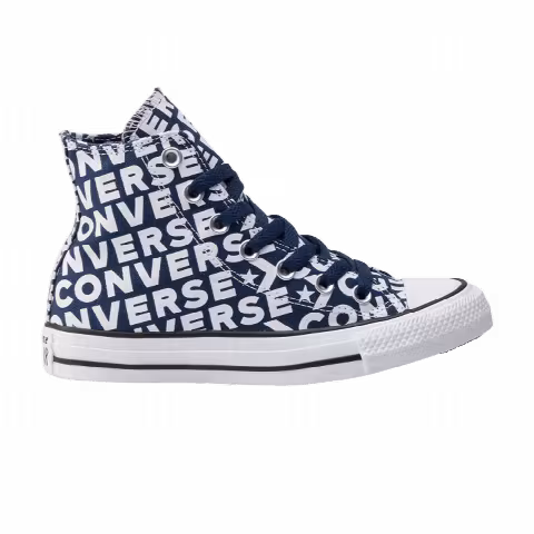 Converse Chuck Taylor All Star High 'Navy Wordmark'