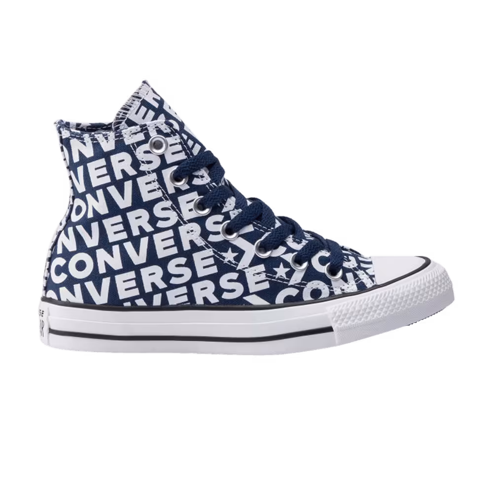 Converse Chuck Taylor All Star High Navy Wordmark