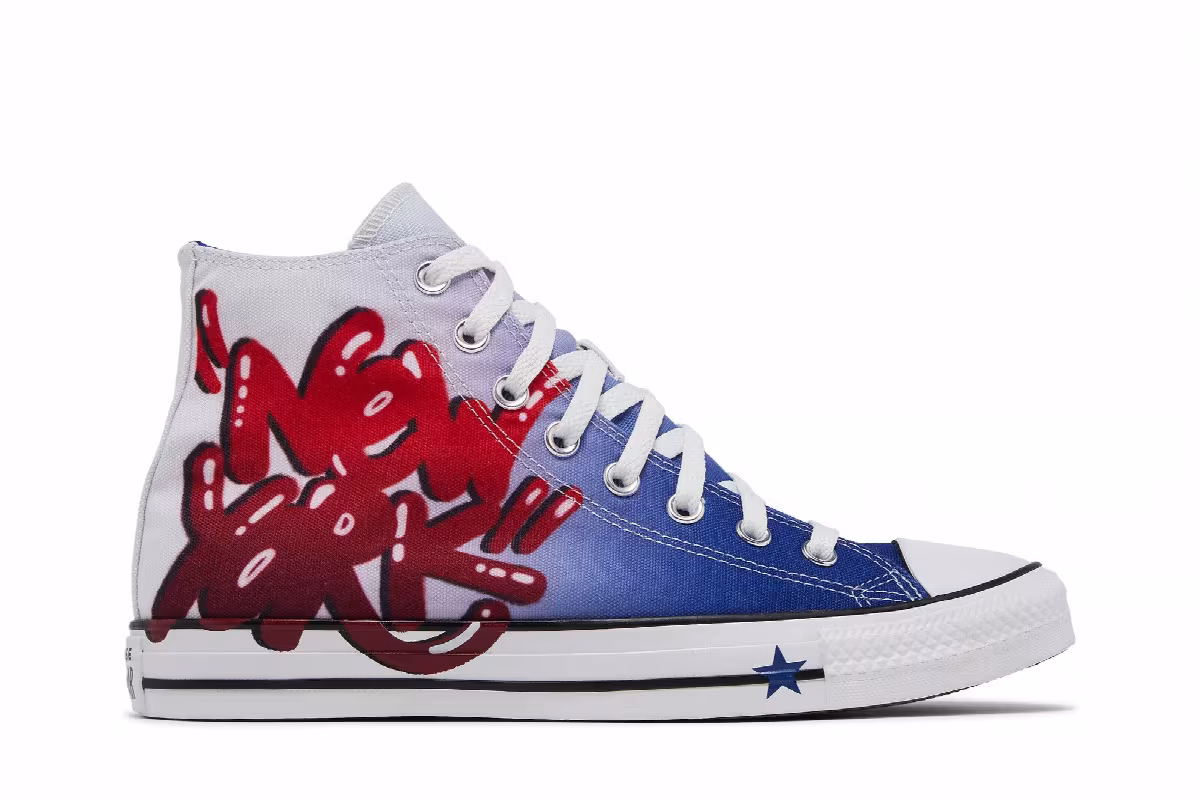 Converse Chuck Taylor All Star High New York Graffiti, view 2