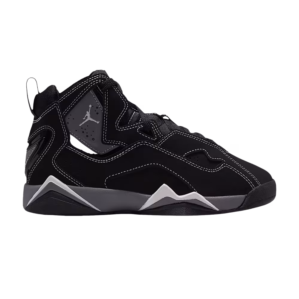 Nike Jordan True Flight GS Black Light Graphite Metallic Silver
