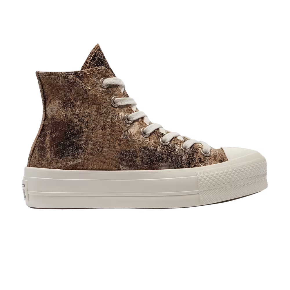 Converse Chuck Taylor All Star Platform High Metallic Camo - Bronze