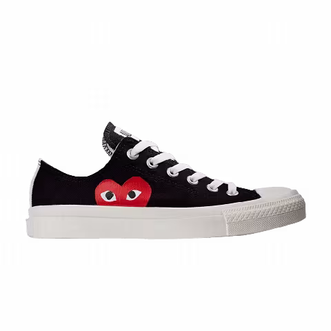 Comme des Garçons PLAY x Converse Chuck Taylor All Star Low 'Black'