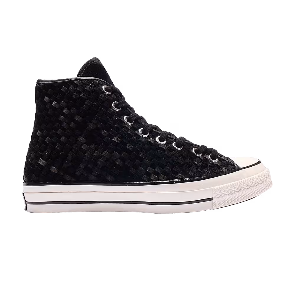 Converse Chuck Taylor All Star 70 Hi Black Woven