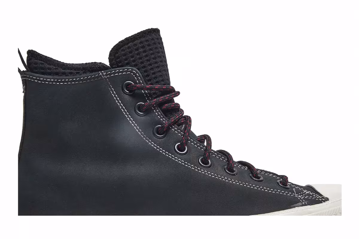 Converse Chuck Taylor All Star High Nubuck Boot Black, view 3